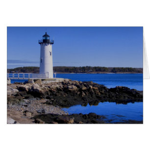 Portsmouth Harbour Lighthouse-kort Hälsningskort
