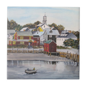 Portsmouth Harbour, New Hampshire Kakelplatta