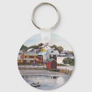 Portsmouth Harbour, New Hampshire Nyckelring