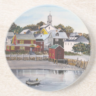 Portsmouth Harbour, New Hampshire Underlägg Sandsten