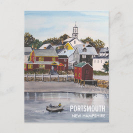 Portsmouth Harbour, New Hampshire Vykort