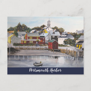 Portsmouth Harbour, New Hampshire Vykort