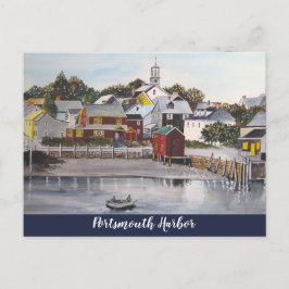 Portsmouth Harbour, New Hampshire Vykort