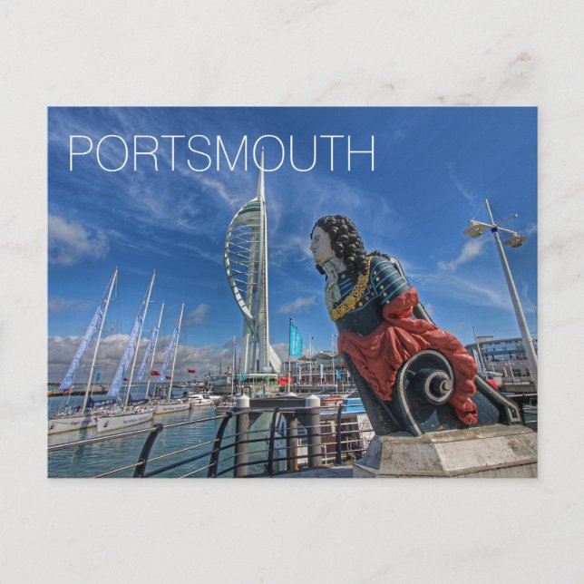 Portsmouth Helg Vykort (Framsida)