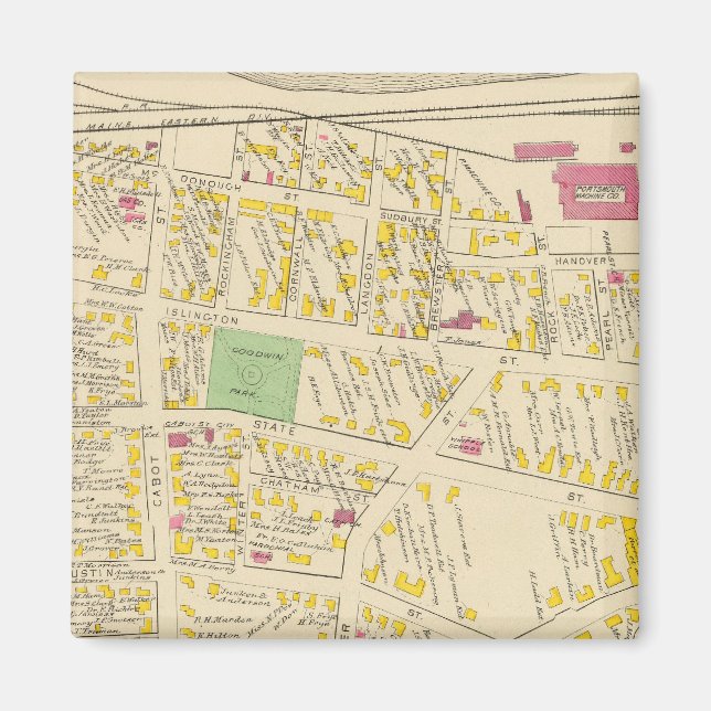 Portsmouth Magnet (Framsidan)