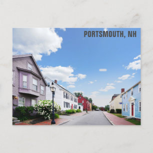 Portsmouth New Hampshire The Backe Historic Houses Vykort