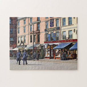 Portsmouth, NH - Congress Street, norra sidan c190 Pussel