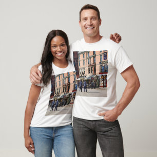 Portsmouth, NH - Congress Street, norra sidan c190 T Shirt