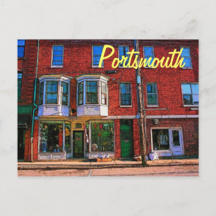 Portsmouth (NH) vycard Vykort
