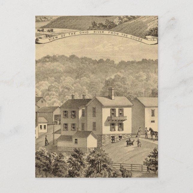 Portsmouth, Ohio Vykort (Framsida)