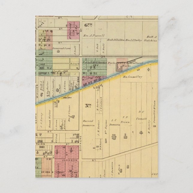 Portsmouth, Ohio Vykort (Framsida)