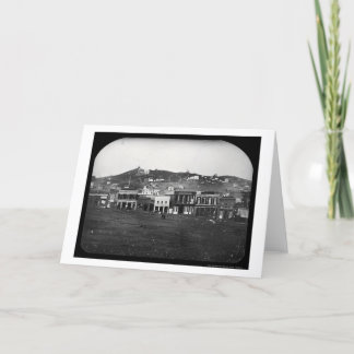 Portsmouth Square San Francisco Daguerreotype 1851 Kort