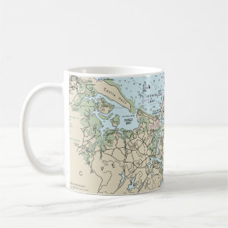 Portsmouth to Cape Ann Nautical Chart 13278 Kaffemugg