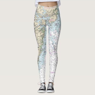 Portsmouth to Cape Ann Nautical Chart 13278 Leggings