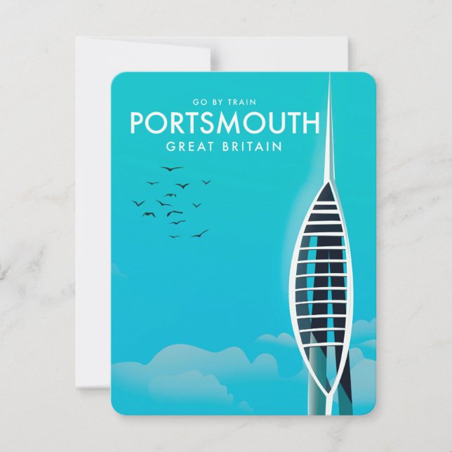 Portsmouth Underbar British Vacation poster (Framsida)