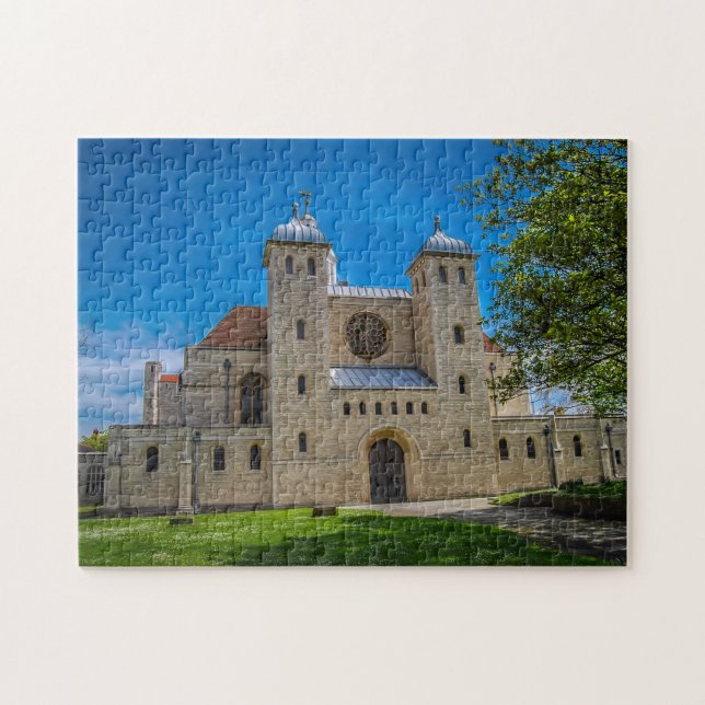 Portsmouths katedral pussel (Horisontell)