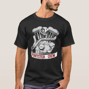 Portster Crew - Evo Motor - Front Graphic only T Shirt