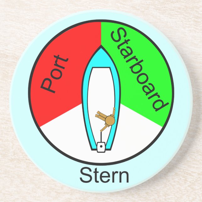 Portstyrbordakter Underlägg (Framsidan)