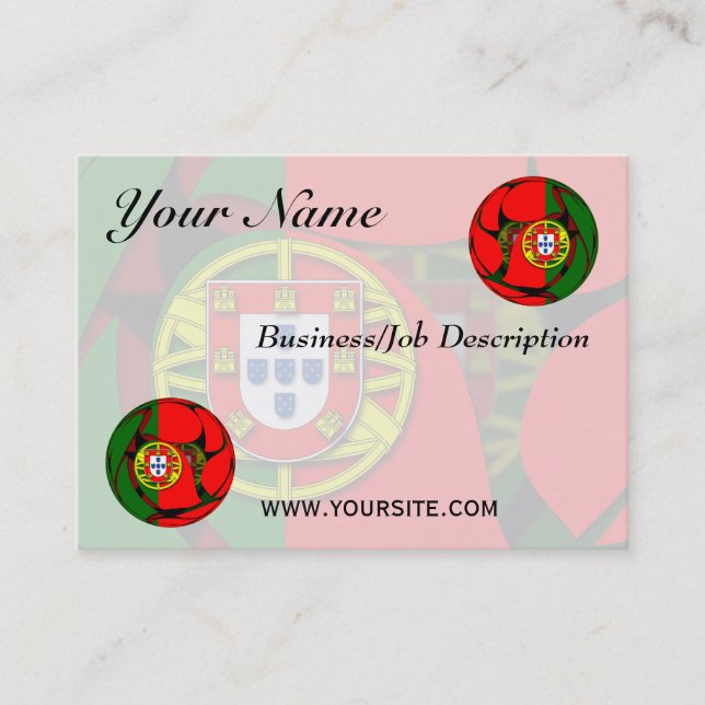 Portugal #1 visitkort (Framsida)