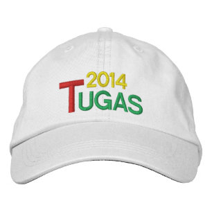 PORTUGAL 2014 TUGAS HAT/Chapeu Tugas Broderad Keps