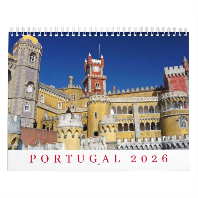 Portugal 2026 calendar kalender (Omslag)