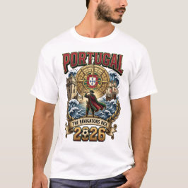 Portugal 2026 Personlig Fotbollströja för Supportr T Shirt