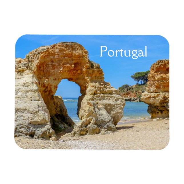 Portugal Algarve Beach Magnet (Horisontell)