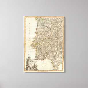 Portugal, Algarve Canvastryck