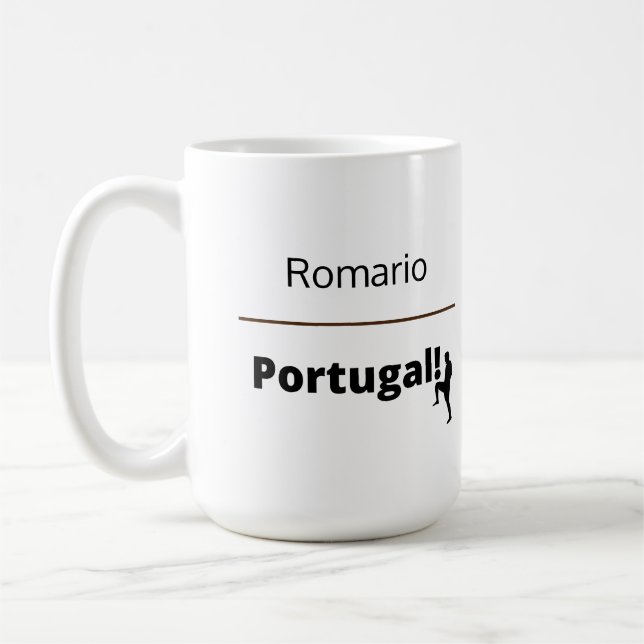 Portugal, anpassadet kaffemugg (Vänster)