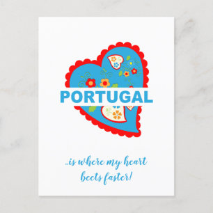 Portugal är där mitt hjärta slår snabbare vykort