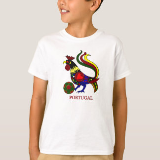 Portugal barcelos ’galo’ jogador de futebol tee