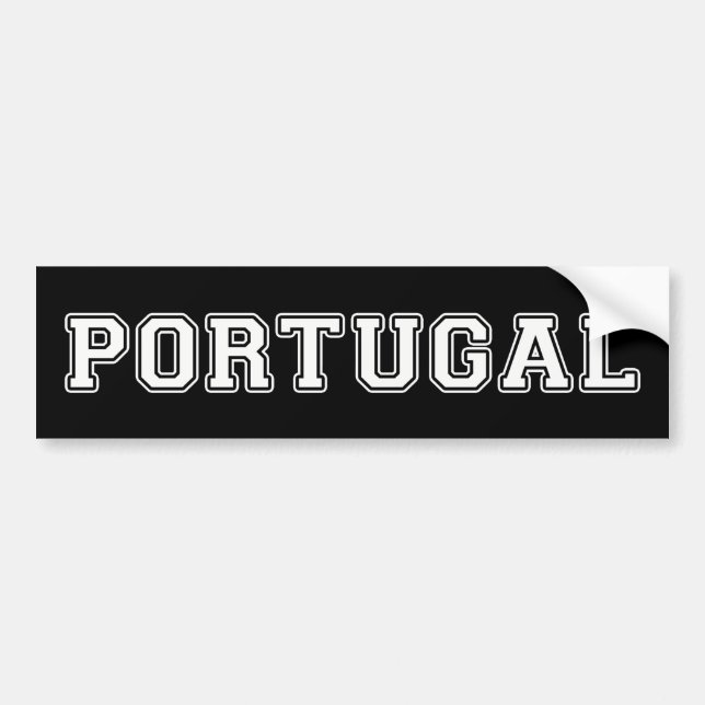 Portugal Bildekal (Framsidan)