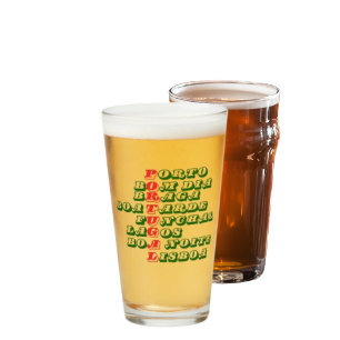 Portugal Bom Dia Boa Tarde Boa Noite Beer Glaskopp