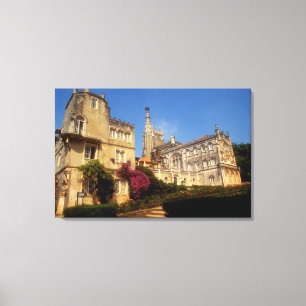 Portugal, Bussaco Palace. Canvastryck
