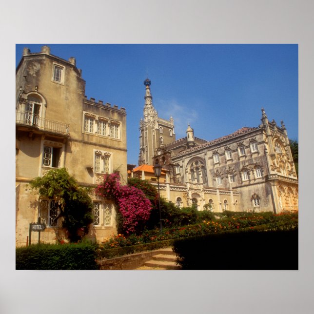 Portugal, Bussaco Palace. Poster (Framsidan)