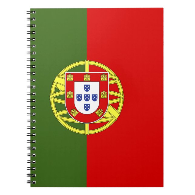 Portugal flagga anteckningsbok (Framsidan)