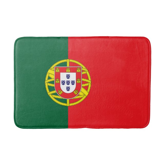Portugal Flagga Badrumsmatta (Framsidan)