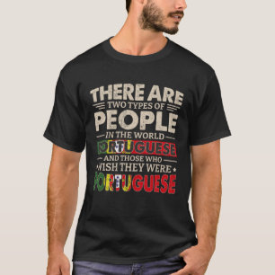 Portugal Flagga Dress Portugisiska flickor och kvi T Shirt