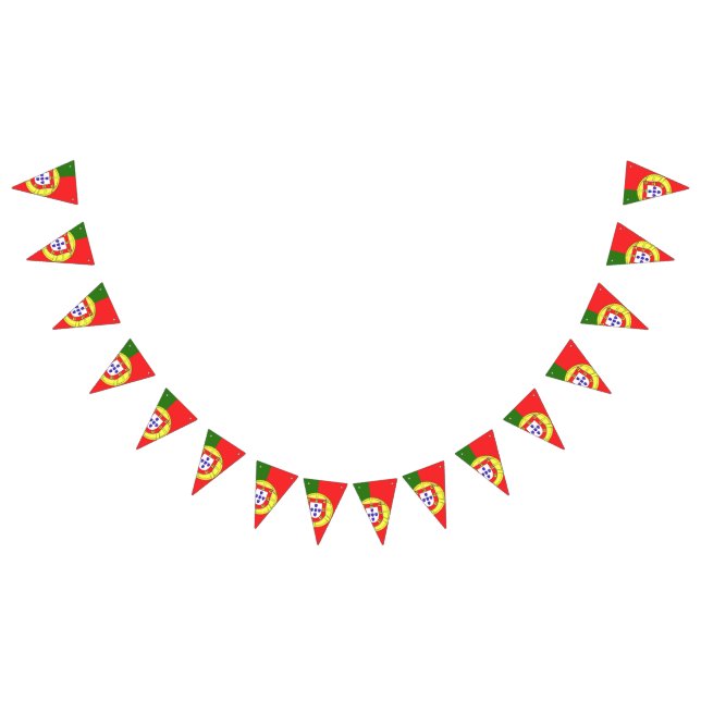 Portugal Flagga Emblem (Alla)