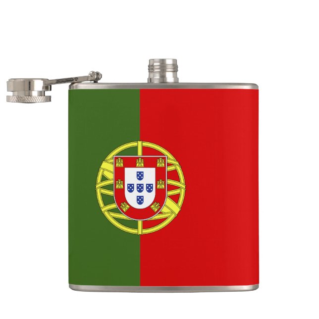 Portugal flagga fickplunta (Öppnad)