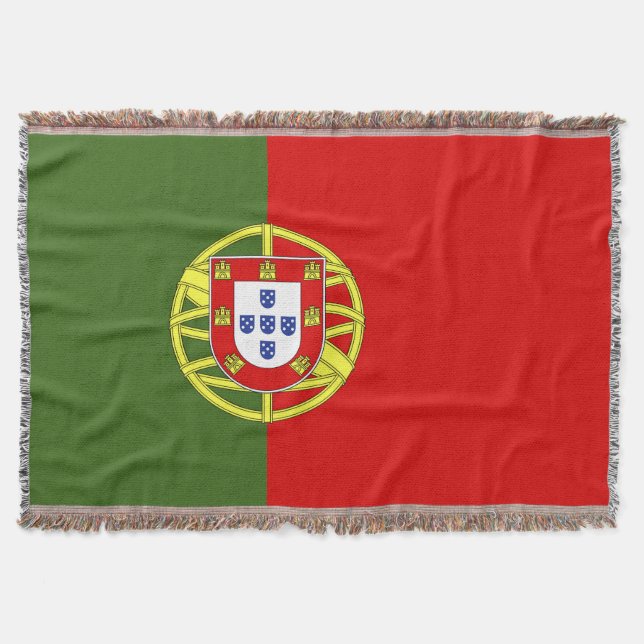 Portugal flagga filt (Framsidan)