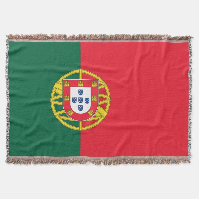 Portugal flagga filt (Framsidan)
