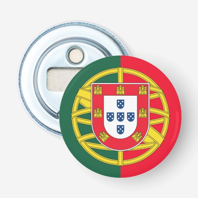 Portugal flagga flaska öppnare (Framsidan)