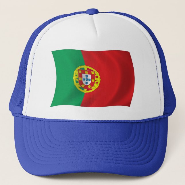 Portugal Flagga Hat Keps (Framsida)
