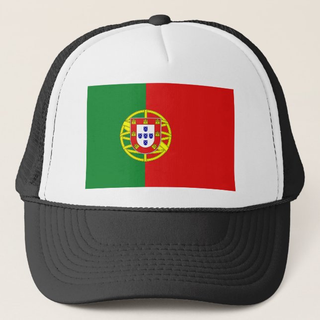 Portugal Flagga Hat Keps (Framsida)