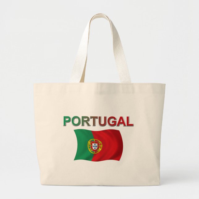 Portugal flagga jumbo tygkasse (Framsidan)