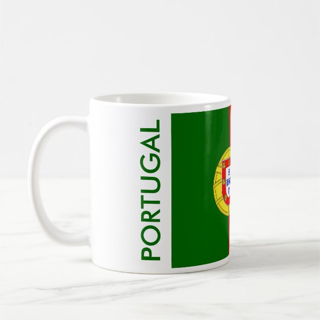 PORTUGAL FLAGGA KAFFEMUGG (Vänster)