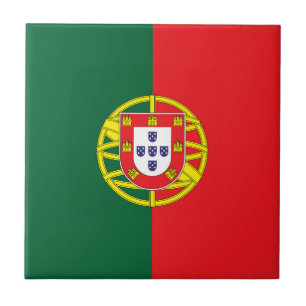 Portugal Flagga Kakelplatta