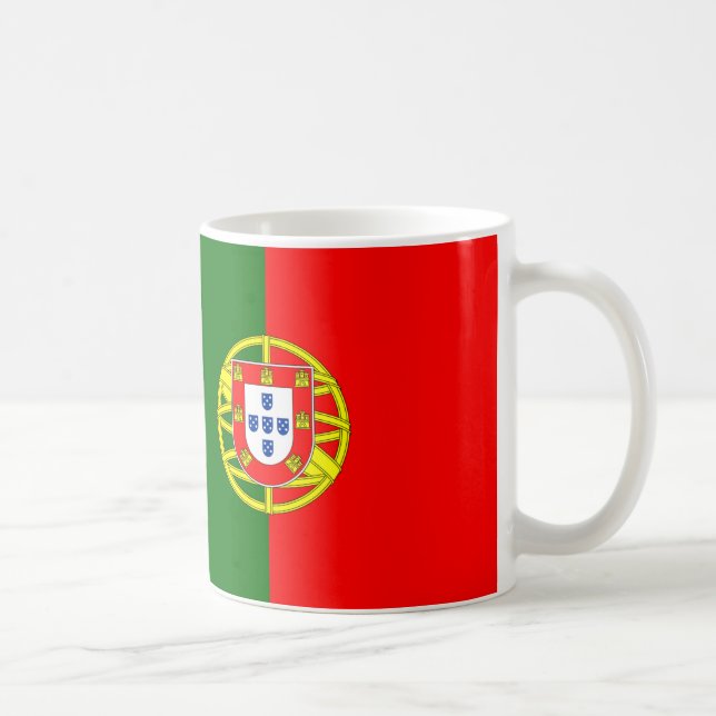 Portugal Flagga keramisk kaffe Mugg (Höger)