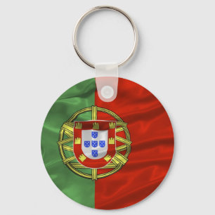 Portugal flagga Keychain Nyckelring